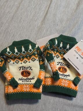 Tito's Vodka Bottle Sweaters - 2